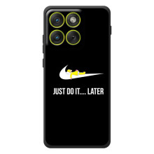 Чехол с логотипом Найк на Motorola Edge 70 – Nike just do it