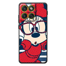 Міккі Маус чохол для Motorola Edge 70 (AlphaPrint - Мультяшні) – Маус в окулярах