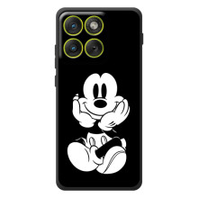 Міккі Маус чохол для Motorola Edge 70 (AlphaPrint - Мультяшні) – Маус на чорному