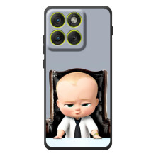 Мультяшный принт на Чехол для Мо Motorola Edge 70 (BOSS)