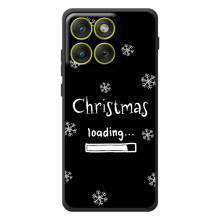 Різдвяні, Святкові Чохли для Motorola Эд $\overline{ж}70 (Christmas loading)