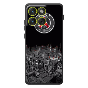 Силиконовые Чехлы принт Футбол на Motorola Edge 70 – PSG