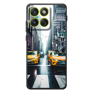 Силиконовый бампер (Работники) на Motorola Edge 70 – Такси
