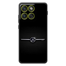 Силиконовый бампер с картинкой машины на Motorola Edge 70 – Mercedes