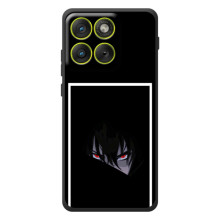 Силиконовые чехлы с глазами Anime для Мо Motorola Edge 70 – Взгляд Саскэ