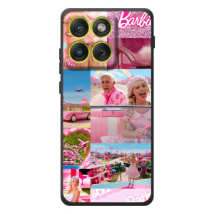 Силіконовый Чохол Барбі фільм на Motorola Edge 70 (Барбі стиль)