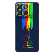 Чехол (TPU) с картинкой "Лого Пабг" на Мо Motorola Edge 70 (Арт Пабг)