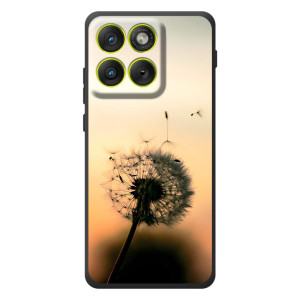 Силиконовый Чехол с одуванчиками на Motorola Edge 70 – Роздумаханый одуванчик