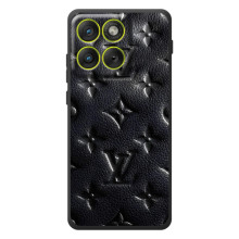Текстурный Чехол Louis Vuitton для Мо Motorola Edge 70 (Черный ЛВ)