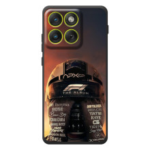 Чехол с прнтом Формула 1 на Motorola Edge 70 – Шолом Ф1