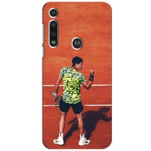 Чохли з прінтом Спортивна тематика для Motorola G Pawer – Алькарас Тенісист