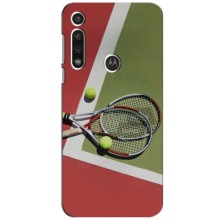 Чехлы с принтом Спортивная тематика для Motorola G Pawer – Ракетки теннис