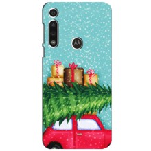 Чехол Новогодняя Елка на Motorola G Pawer (Новогодние подарки)