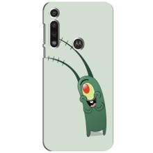 Чехол с картинкой "Одноглазый Планктон" на Motorola G Pawer (Милый Планктон)