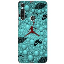 Силиконовый Чехол Nike Air Jordan на Мото Джи Павер (Джордан Найк)