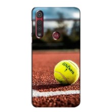 Чехлы с принтом Спортивная тематика для Motorola G8 Play (Теннисный корт)