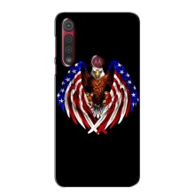 Чехол Флаг USA для Motorola G8 Play – Крылья США