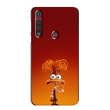 Чехол Головоломка для Motorola MOTO G8 Play - (AlphaPrint) (Тревожность)