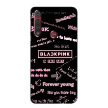 Чехол с музыкальной группой для Motorola MOTO G8 Play (BLACKPINK)