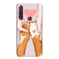 Чехол (ТПУ) Милые собачки для Motorola G8 Play (Любовь к собакам)