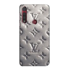 Текстурний Чохол Louis Vuitton для Мото Джи8 Плей – Бежевий ЛВ