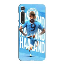 Чохли з принтом на Motorola MOTO G8 Plus Футболіст – Erling Haaland