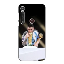 Чехлы Лео Месси Аргентина для Motorola G8 Plus (Кубок Мира)