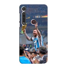 Чехлы Лео Месси Аргентина для Motorola G8 Plus – Месси король