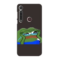 Чохли з зображенням Жаба Мем на Motorola G8 Plus – Плач жаби