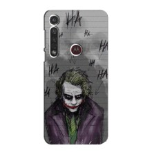 Чехлы с картинкой Джокера на Motorola G8 Plus – Joker клоун