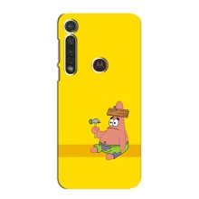 Чехлы с Патриком на Motorola MOTO G8 Plus (Ошибочка)