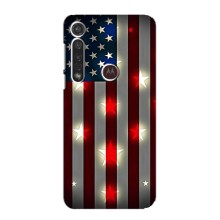 Чохол Прапор USA для Motorola G8 Plus (Прапор США 2)