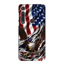 Чохол Прапор USA для Motorola G8 Plus – Прапор USA