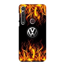 Чехол "Фольксваген" для Motorola G8 Plus – Огненный Лого