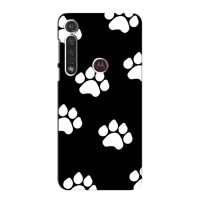 Бампер для Motorola G8 Plus з картинкою "Песики" – Сліди собак