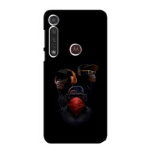 Чохол з Мавпами Motorola G8 Plus - (AlphaPrint)