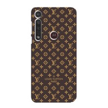 Чехол Стиль Louis Vuitton на Motorola MOTO G8 Plus (Фон Луи Виттон)