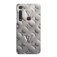 Текстурний Чохол Louis Vuitton для Мото Джи 8 Плюс (Бежевий ЛВ)