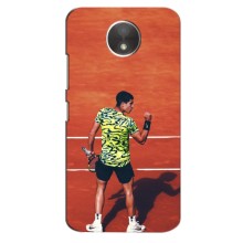 Чехлы с принтом Спортивная тематика для Motorola Moto C Plus (Алькарас Теннисист)