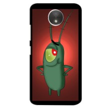 Чехол с картинкой "Одноглазый Планктон" на Motorola Moto C Plus – Стильный Планктон