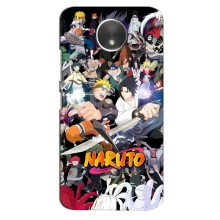 Купить Чехлы на телефон с принтом Anime для Мото С Плюс (Наруто постер)