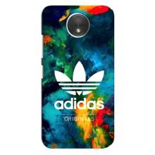 Чехлы Адидас для Motorola Moto C (XT1750) (AlphaPrint) (Яркий Адидас)