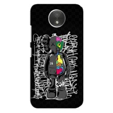 Чехлы для Motorola Moto C (XT1750) - Bearbrick Louis Vuitton (PREMIUMPrint) (Стиль Bearbrick)