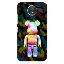 Чехлы для Motorola Moto C (XT1750) - Bearbrick Louis Vuitton (PREMIUMPrint) (Яркий Bearbrick)