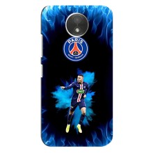 Чехлы Килиан Мбаппе для Motorola Moto C (XT1750) (Мбаппе в огне)