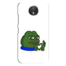 Чохли з зображенням Жаба Мем на Motorola Moto C (XT1750) – Жаба серце