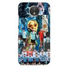 Чехлы Месси для Motorola Moto C (XT1750) (AlphaPrint) (Аргентина Месси)