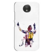 Чехлы Месси для Motorola Moto C (XT1750) (AlphaPrint) (Messi Barca)