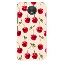 Чехлы с Фруктами для Motorola Moto C (XT1750) (VPrint) (Вишня)