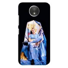 Чехлы с футболистом Ерлинг Холанд для Motorola Moto C (XT1750) (AlphaPrint) (футболист Холанн)